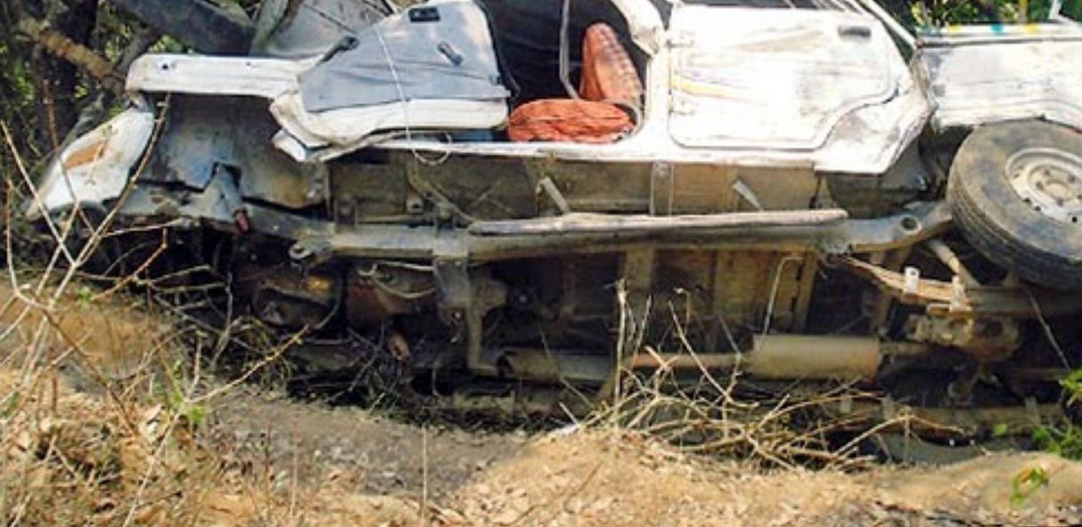 सल्यानमा जीप दुर्घटना, एक जनाको मृत्यु